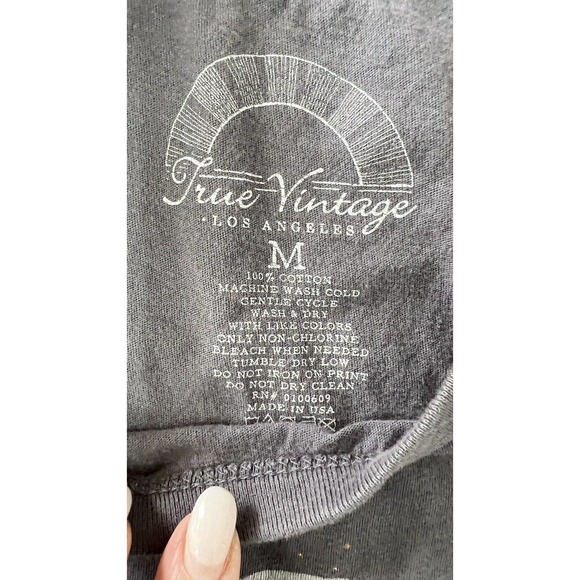 AC/DC Gray Long Sleeve Tee - Picture 8 of 8